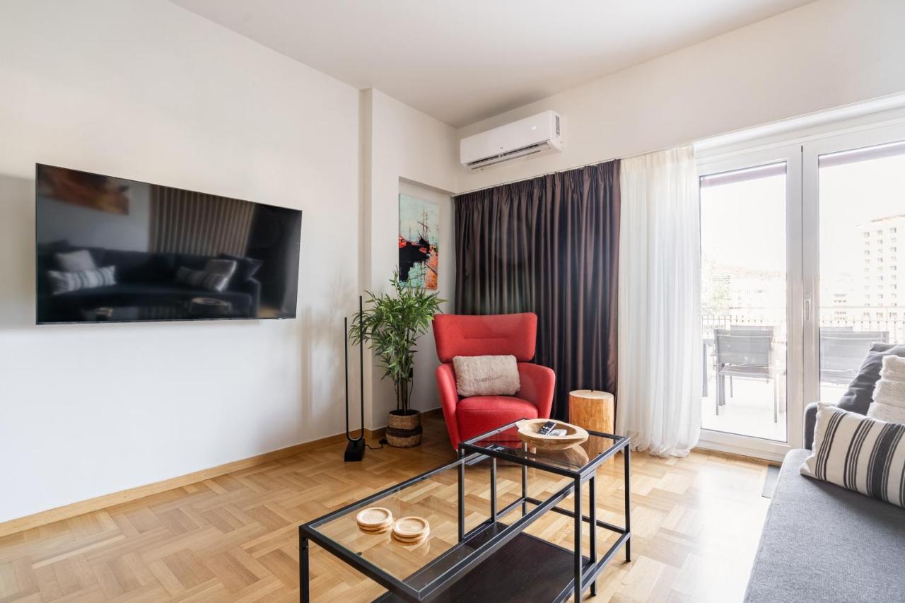 Athena Blue Lux Penthouse 2Br 2Ba With Skyline Terrace, Near Kolonaki Apartment Exterior photo